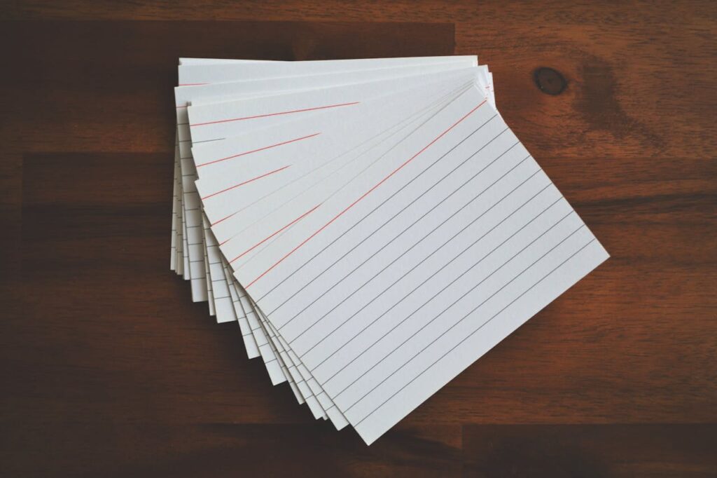 8 Tips to Study Smarter With Index Cards